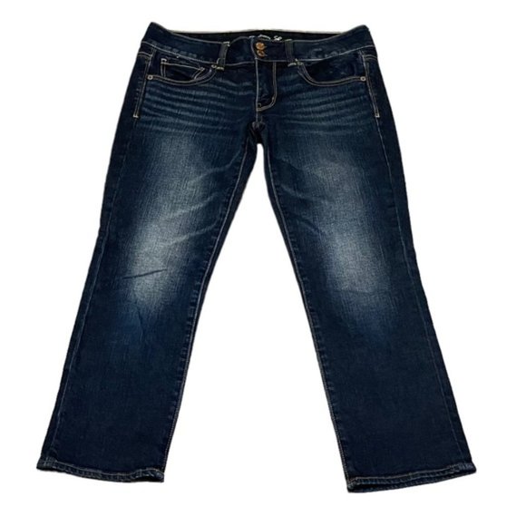 American Eagle Stretch Artist Cropped Jeans - Picture 2 of 11